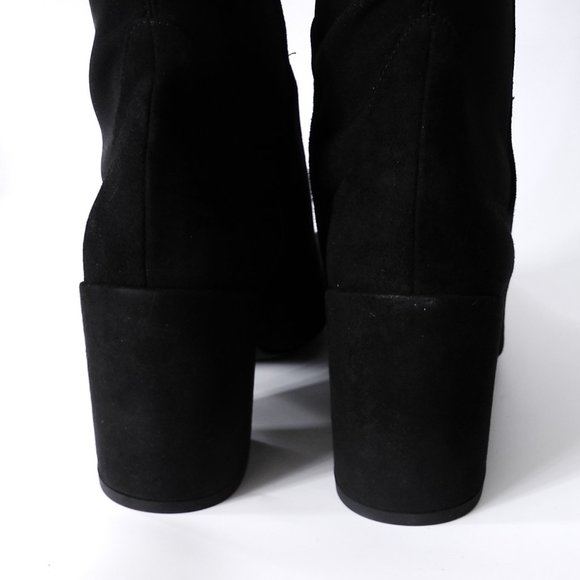 Stuart Weitzman Halftime Suede Over the Knee Boot - Picture 10 of 13
